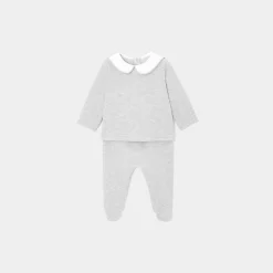Jacadi Ensemble pantalon bébé garçon - gris chine clair GRIS CHINE CLAIR JACADI Sale