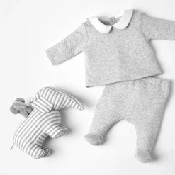 Jacadi Ensemble pantalon bébé garçon - gris chine clair GRIS CHINE CLAIR JACADI Sale