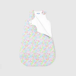 Jacadi Gigoteuse 0-6 mois en tissu Liberty bébé fille - lore BLANC/MULTICO New