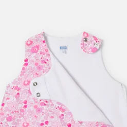 Jacadi Gigoteuse bébé 0-6 mois en tissu Liberty - lore ROSE/MULTICO Sale