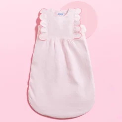 Jacadi Gigoteuse en lin 0-6 mois - rose pale ROSE PALE JACADI Sale