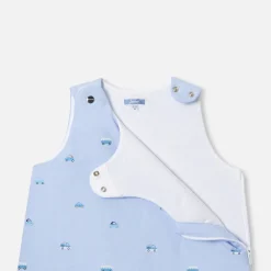 Jacadi Gigoteuse évolutive 6-24 mois en coton - lore BLEU DEAU/MULTICO New