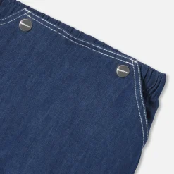 Jacadi Jean bébé garçon en toile légère - DENIM FONCE Online