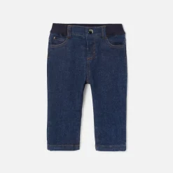 Jacadi Jean doublé bébé - DENIM FONCE Outlet