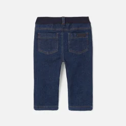 Jacadi Jean doublé bébé - DENIM FONCE Outlet