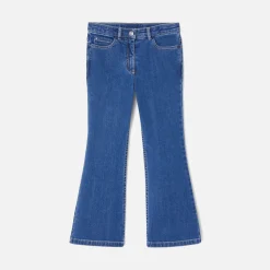 Jacadi Jean flare enfant fille - BLEU DENIM Outlet