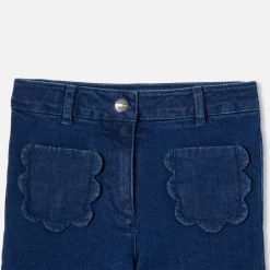 Jacadi Jean large enfant fille - BLEU DENIM Online