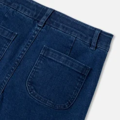 Jacadi Jean large enfant fille - BLEU DENIM Online