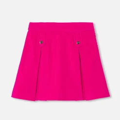 Jacadi Jupe à plis creux enfant fille - FRAMBOISE New