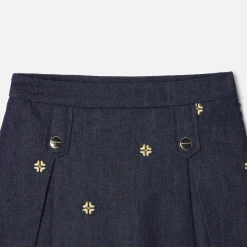 Jacadi Jupe en jean enfant fille - DENIM FONCE New