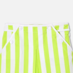Jacadi Jupe-culotte enfant fille - BLANC/VERT