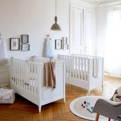 Jacadi Lit bébé Brume 60X120 - blanc BLANC JACADI Online