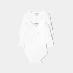 Jacadi Lot de 2 bodies manches longues bébé - blanc BLANC JACADI Best