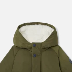 Jacadi Manteau bébé garçon en nylon - KAKI Discount
