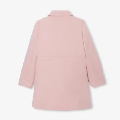 Jacadi Manteau enfant fille en laine - ROSE CHINE Discount