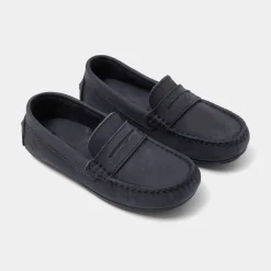 Jacadi Mocassins enfant garçon en nubuck - marine MARINE JACADI Online
