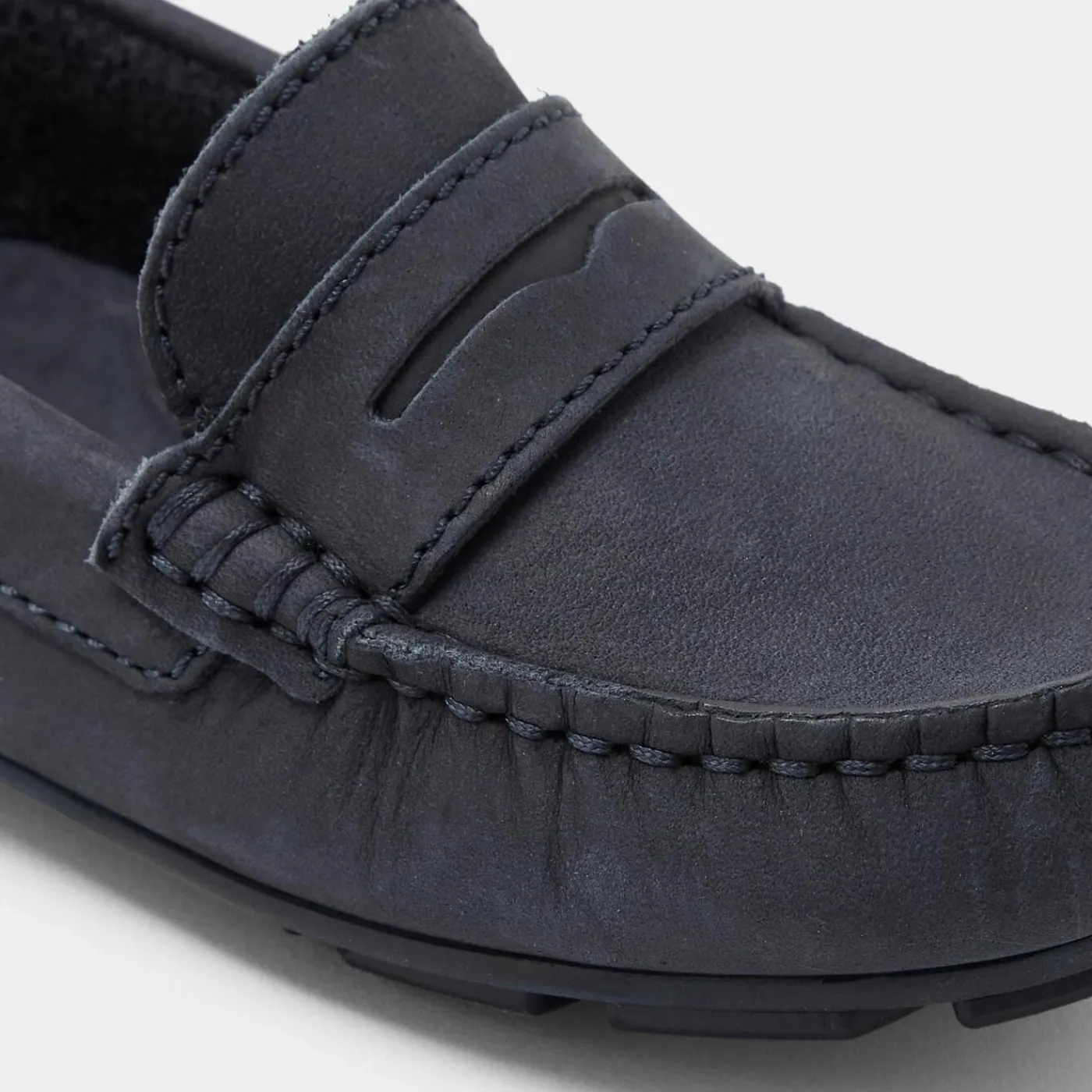 Jacadi Mocassins enfant garçon en nubuck - marine MARINE JACADI Online
