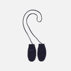 Jacadi Moufles bébé fille en tricot - marine MARINE JACADI