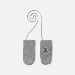 Jacadi Moufles bébé garçon doublées en polaire - gris chine clair GRIS CHINE CLAIR JACADI Sale