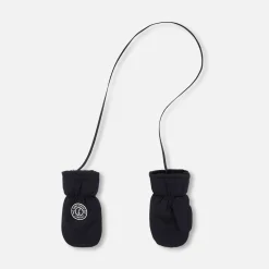 Jacadi Moufles bébé garçon en nylon et sherpa - marine MARINE JACADI Clearance
