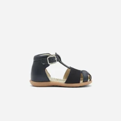Jacadi Nu-pieds premiers pas bébé garçon - marine MARINE JACADI Clearance