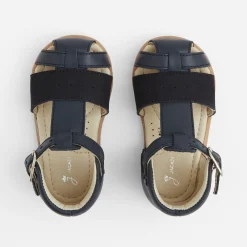 Jacadi Nu-pieds premiers pas bébé garçon - marine MARINE JACADI Clearance