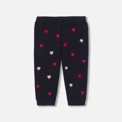Jacadi Pantalon bébé fille en tricot - lore MARINE/MULTICO