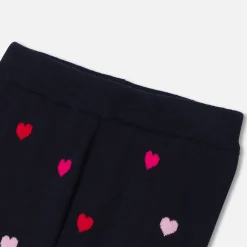 Jacadi Pantalon bébé fille en tricot - lore MARINE/MULTICO