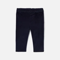 Jacadi Pantalon bébé garçon en velours - marine MARINE JACADI Discount