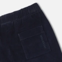 Jacadi Pantalon bébé garçon en velours - marine MARINE JACADI Discount