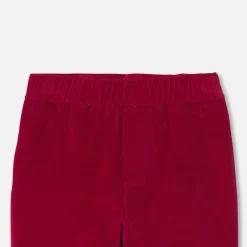 Jacadi Pantalon bébé garçon en velours - POURPRE Discount