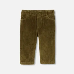 Jacadi Pantalon bébé garçon en velours côtelé - BRONZE Discount