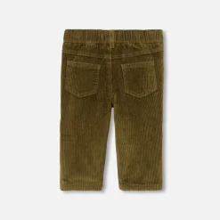 Jacadi Pantalon bébé garçon en velours côtelé - BRONZE Discount