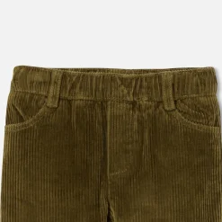 Jacadi Pantalon bébé garçon en velours côtelé - BRONZE Discount