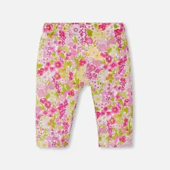 Jacadi Pantalon confort bébé fille en Tissu Liberty - lore ROSE/MULTICO Online