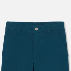 Jacadi Pantalon en twill enfant garçon - PETROLE New