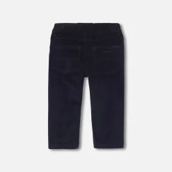 Jacadi Pantalon en velours bébé garçon - marine MARINE JACADI