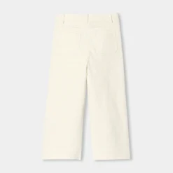Jacadi Pantalon large enfant fille en velours côtelé - blanc doux BLANC DOUX JACADI Hot