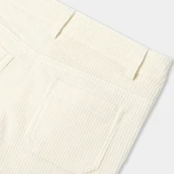 Jacadi Pantalon large enfant fille en velours côtelé - blanc doux BLANC DOUX JACADI Hot