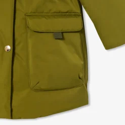 Jacadi Parka enfant fille doublée en sherpa - KAKI Sale