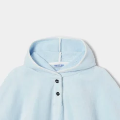 Jacadi Peignoir de bain en éponge - lore BLANC/MULTICO Discount