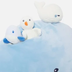 Jacadi Peluche d'activités baleine - BLANC/BLEU Clearance