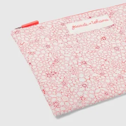 Jacadi Pochette en tissu Liberty - x Tohana - ROSE/BLANC Hot