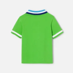 Jacadi Polo bébé garçon en piqué de coton - VERT TREFLE Online
