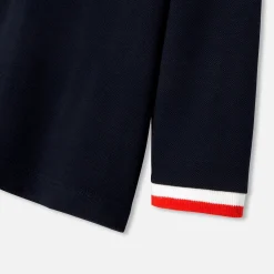 Jacadi Polo bébé garçon manches longues - marine MARINE JACADI Clearance