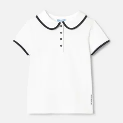 Jacadi Polo enfant fille - blanc BLANC JACADI Hot