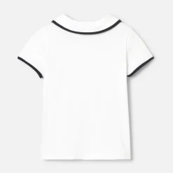 Jacadi Polo enfant fille - blanc BLANC JACADI Hot