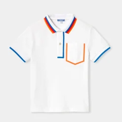 Jacadi Polo enfant garçon en piqué de coton - blanc BLANC JACADI Best