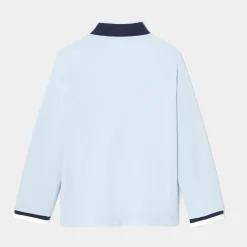Jacadi Polo esprit rugby enfant garçon - bleu clair BLEU CLAIR JACADI Outlet