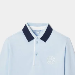 Jacadi Polo esprit rugby enfant garçon - bleu clair BLEU CLAIR JACADI Outlet
